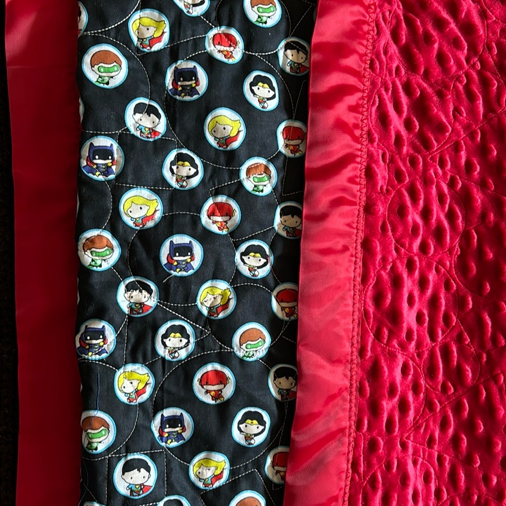 Baby DC Heroes Quilt
